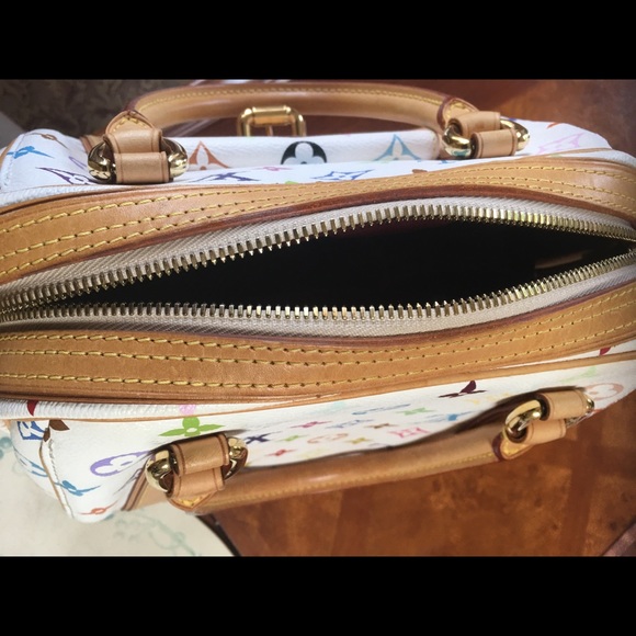 LV Priscilla Handbag Monogram Multicolor. - Picture 5 of 8